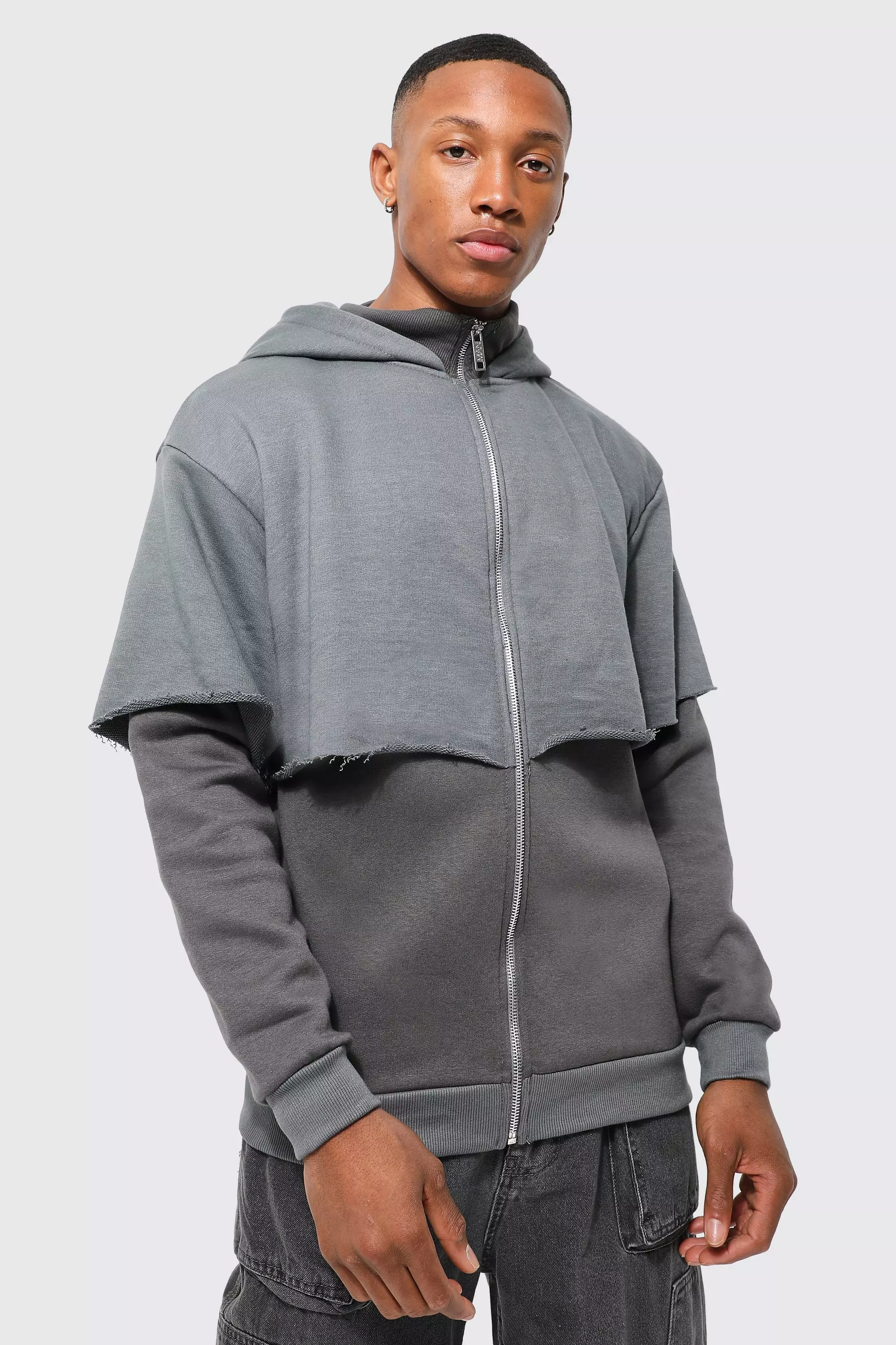 Double store layer sweatshirt